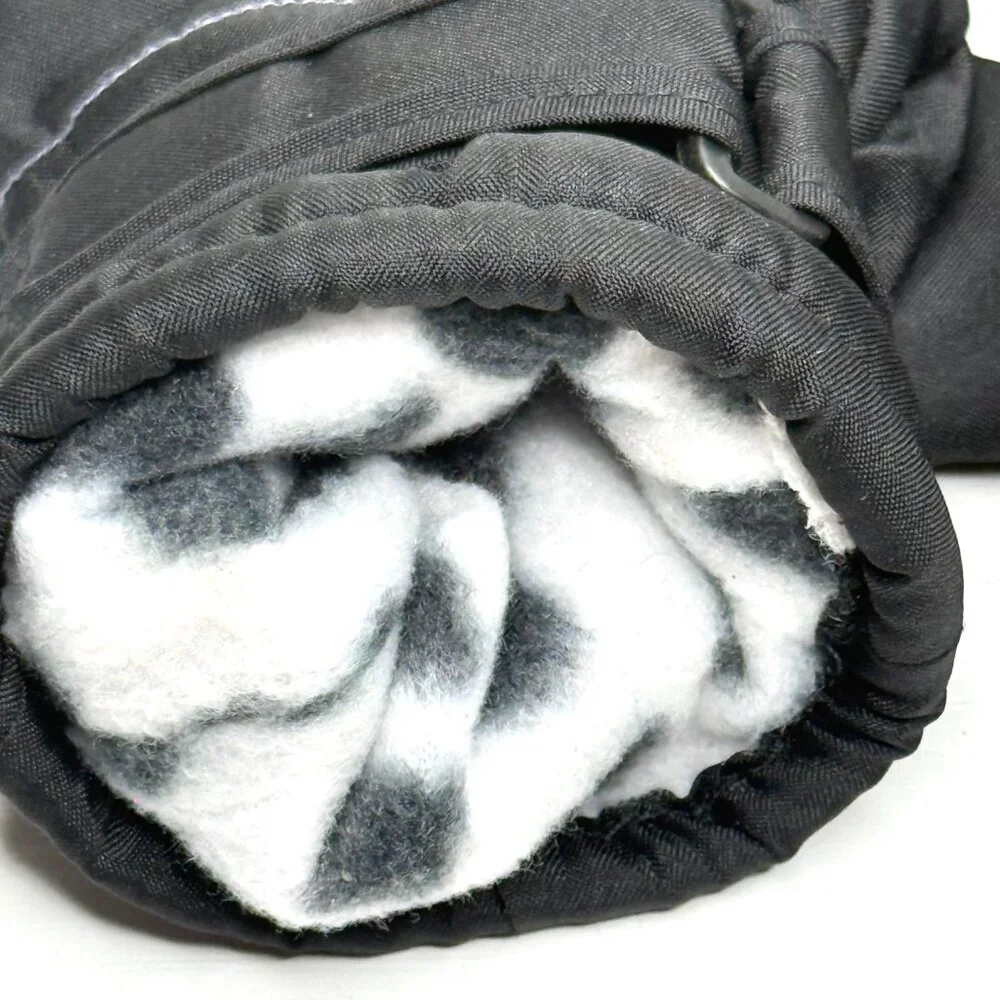 Polar Extreme Insulated Snowboard Ski Adjustable Cuff Snow Kids Gloves 4-7 Black